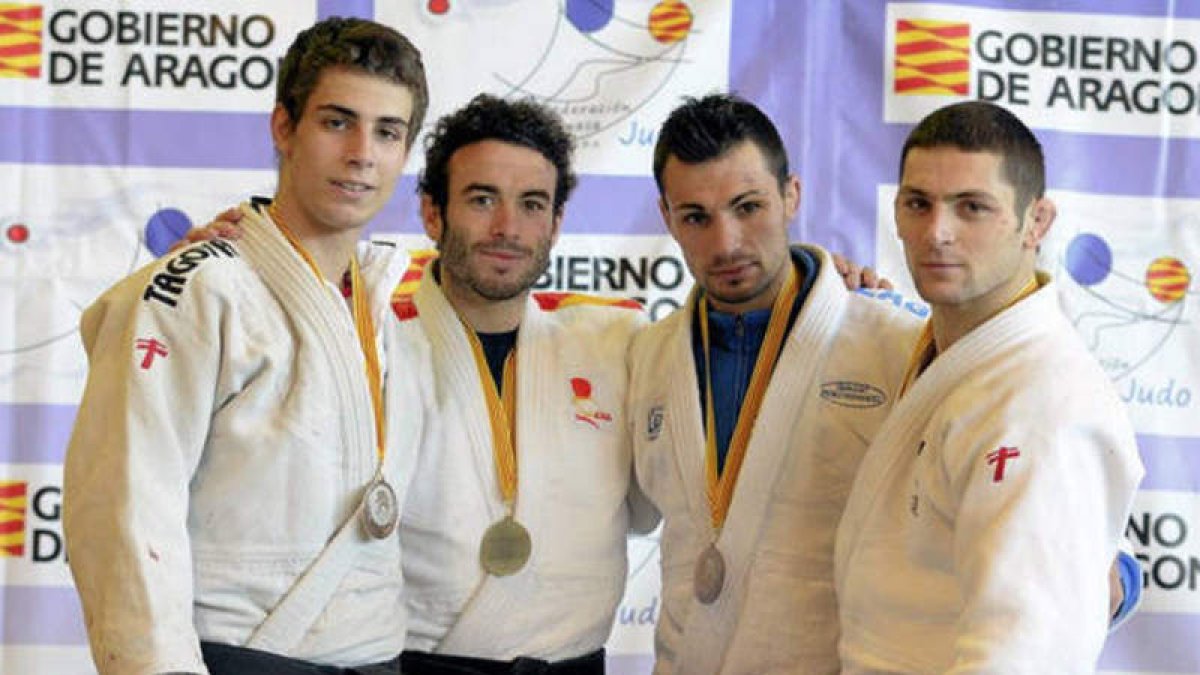 David Flecha en su reciente triunfo en el Open de Aragón.