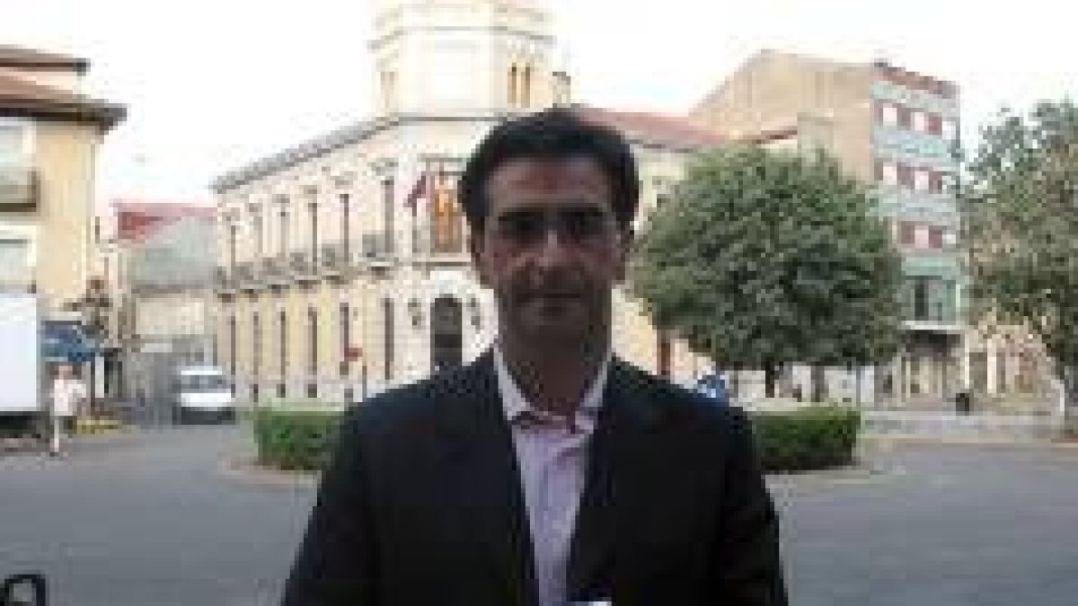 José Manuel Rodríguez, portavoz del grupo popular en La Bañeza