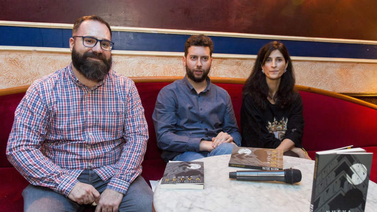 Antonio Vega, Julio César Alvarez y Cristina Fanjul. OTERO PERANDONES