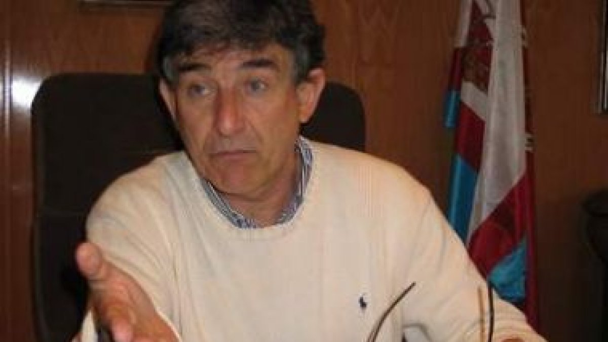 El alcalde de Bembibre, Jesús Esteban.