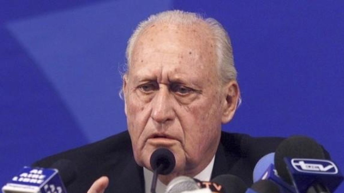 El expresidente de la FIFA Joao Havelange.