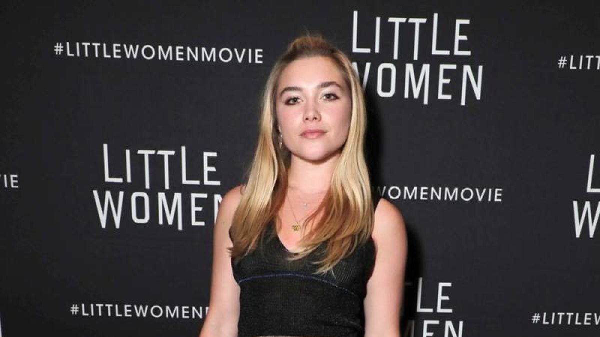 La actriz Florence Pugh, una de las protagonistas de la película ‘Mujercitas’.