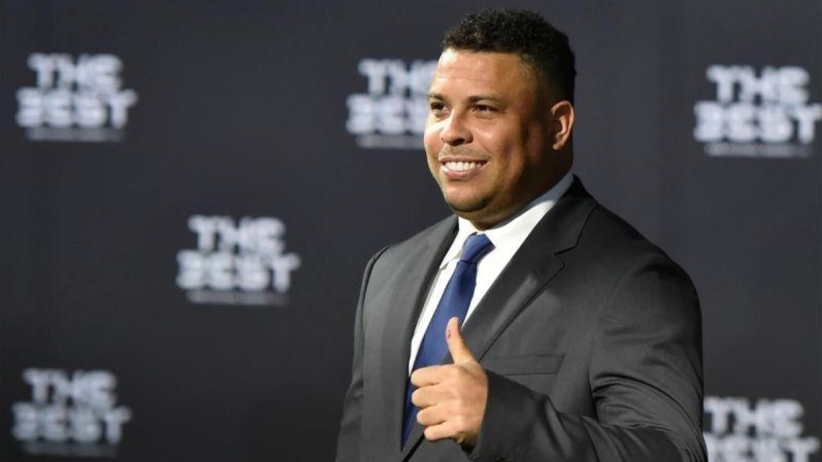 Ronaldo, en la gala de los premios de la FIFA en el 2017.