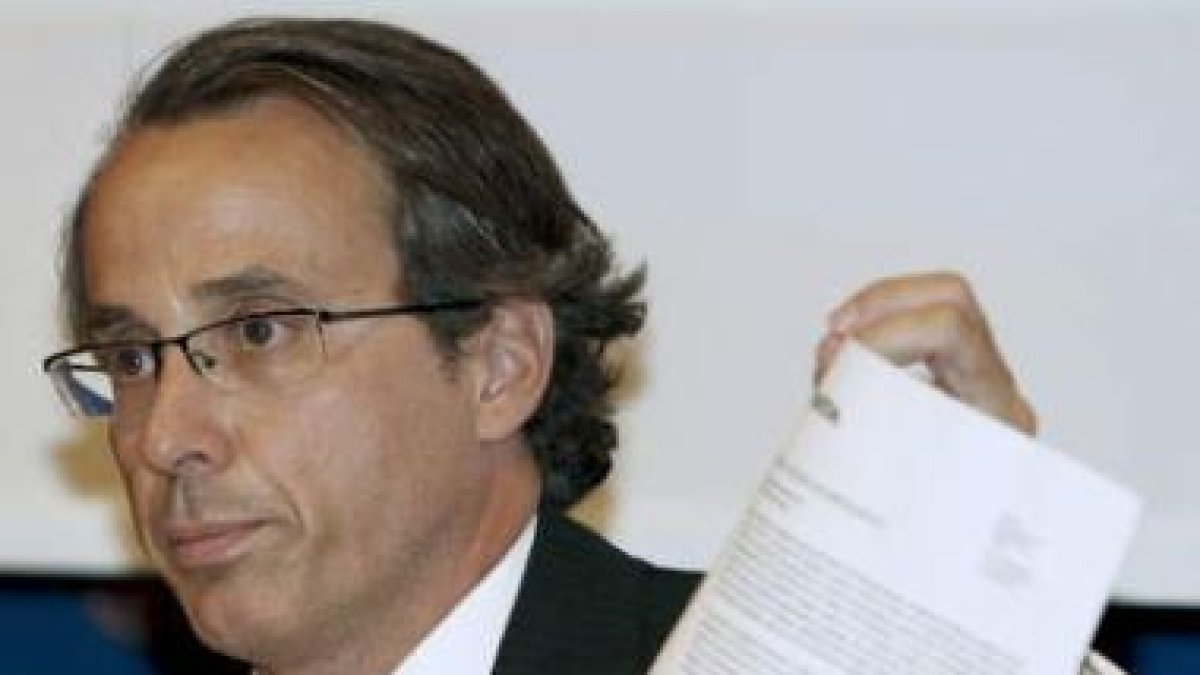 El vicepresidente del Barcelona Javier Faus.
