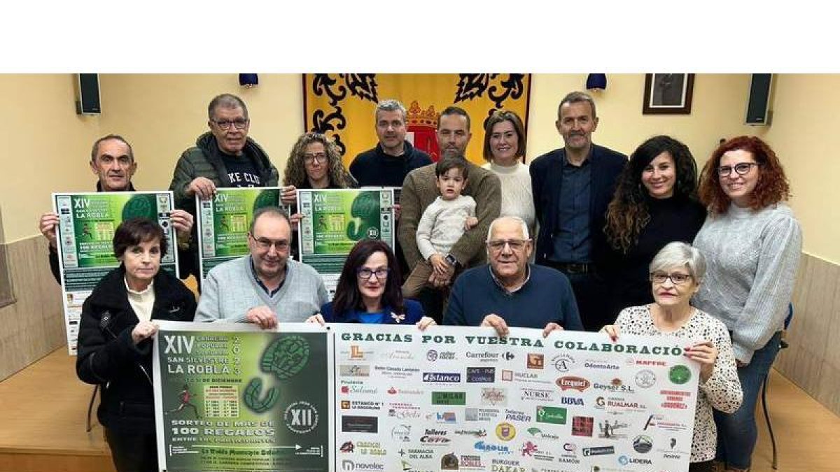 Momento de la presentación de la San Silvestre Solidaria. DL