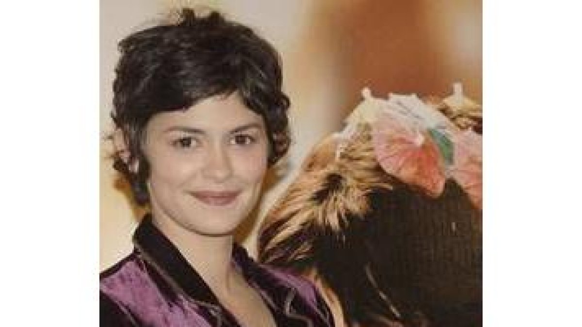 La actriz francesa Audrey Tautou, ayer en Madrid