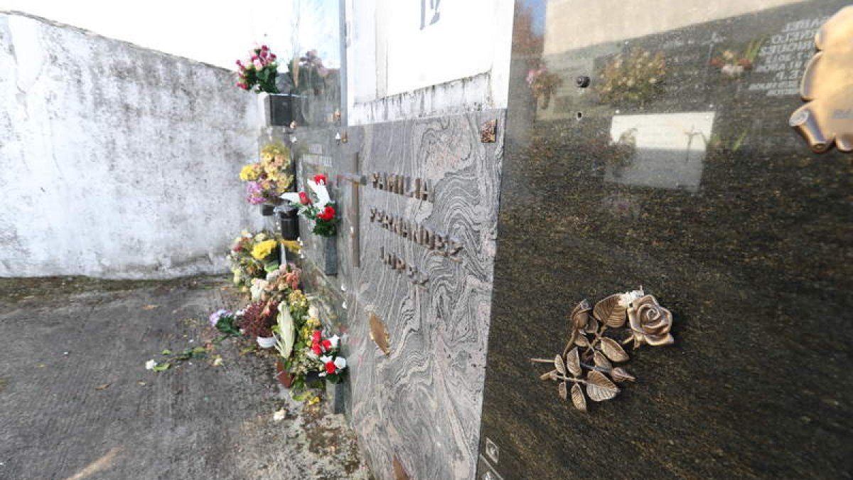 En la imagen puede verse la falta de algunos de los jarrones de los nichos. ANA F. BARREDO