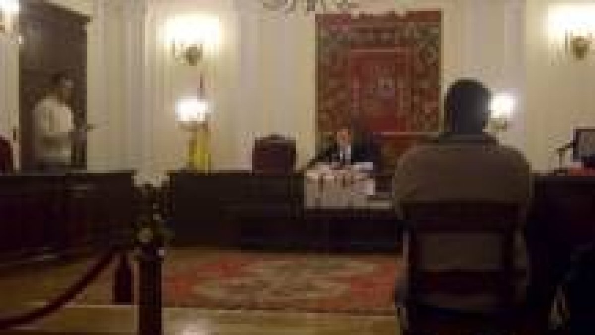 Imagen de archivo de la lectura del veredicto, en noviembre pasado