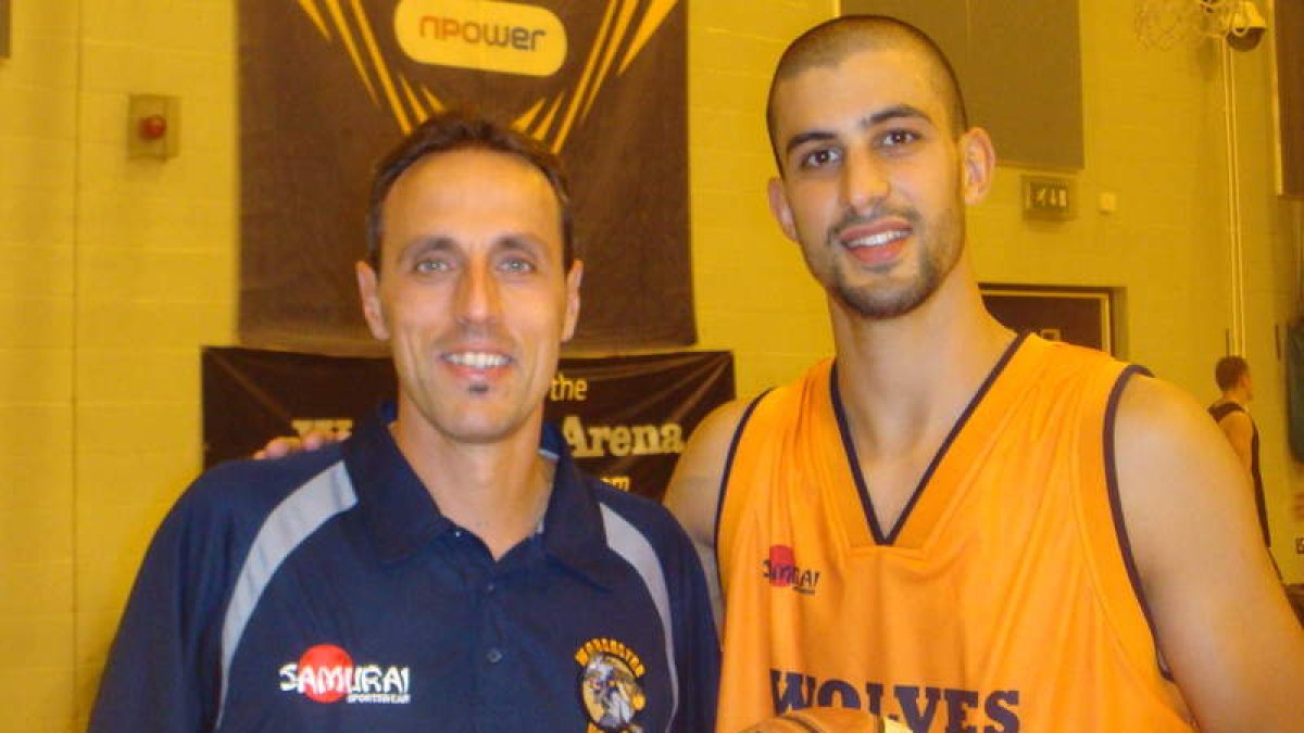 Alejandro Vaquera, a la izquierda, junto a Carlos Fernández Riol.