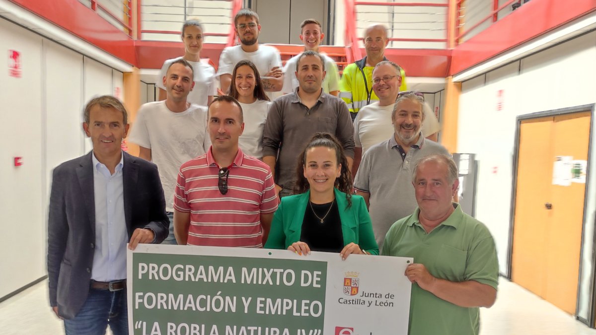 Clausura del curso de formación La Robla-Natura IV. DL