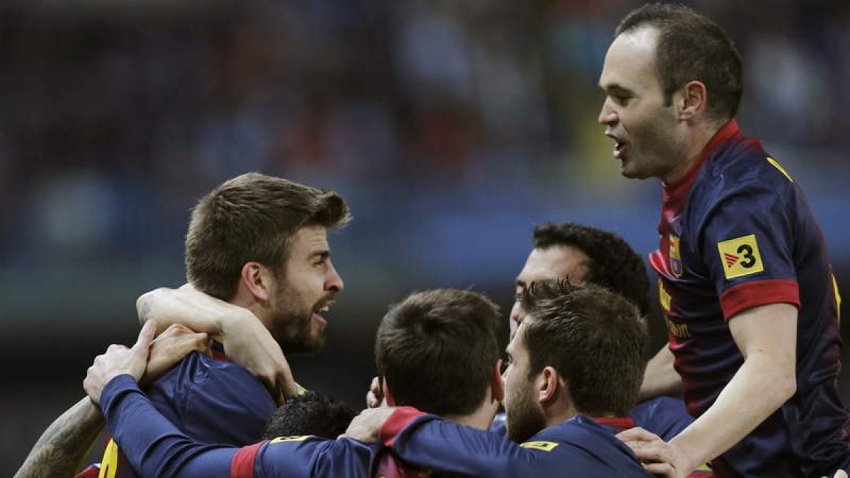 La plantilla del Barcelona confía en que pueden remontar el 2-0 en el Camp Nou.