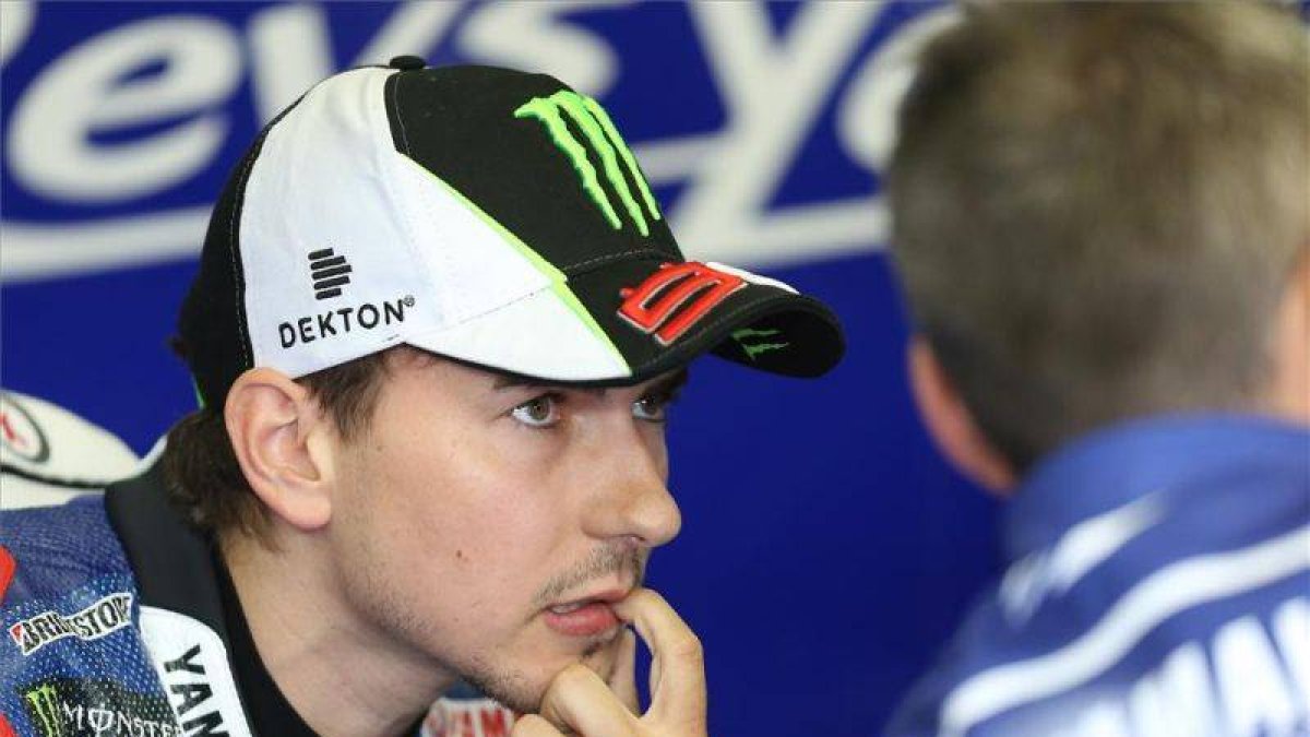Jorge Lorenzo comparece tras la carrera de Le Mans.