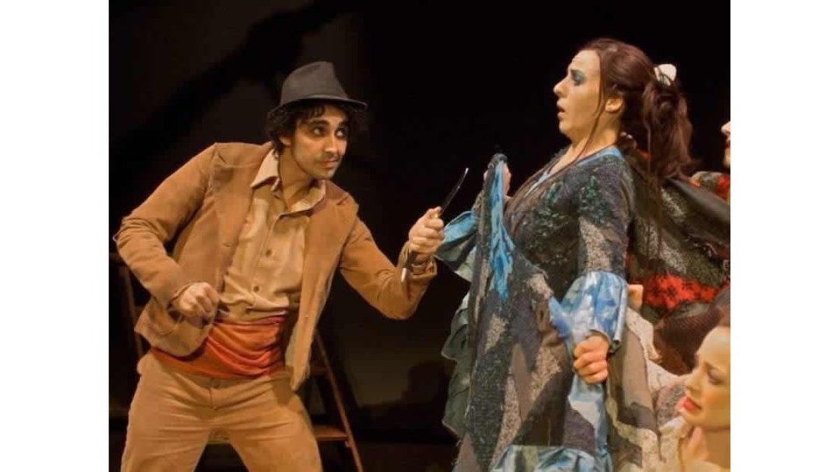 Una escena de la obra María Sarmiento, de Caballero.