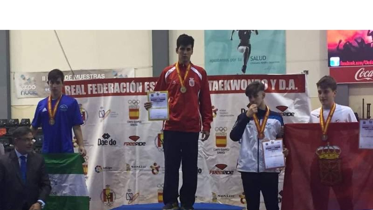 Pablo Rodríguez se colgó el oro en la localidad de La Nucia. DL