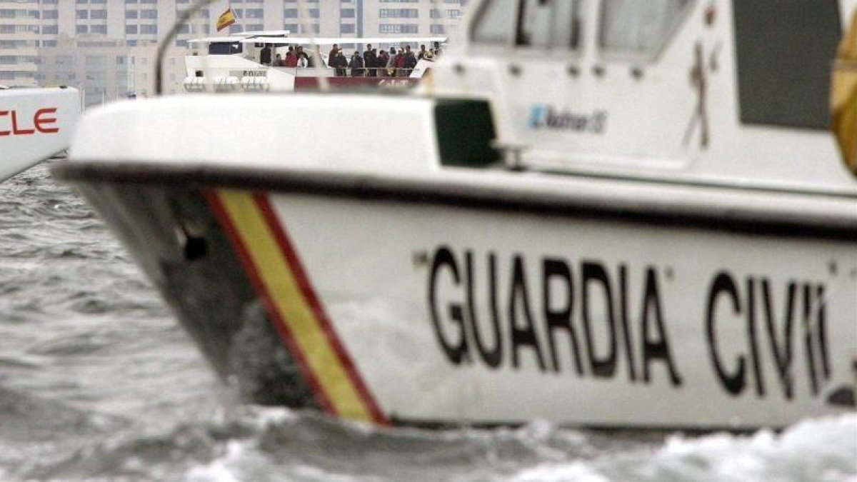 Una embarcación de la Guardia Civil.
