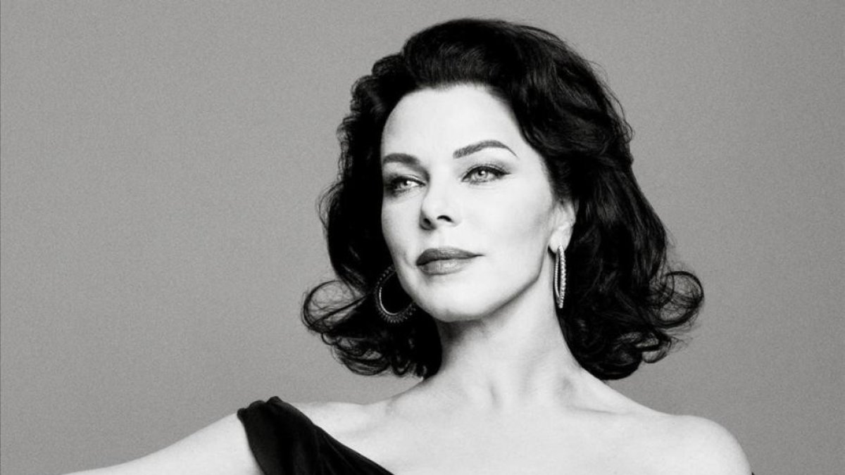 La actriz Debi Mazar, que interpreta a Ava Gardner en Arde Madrid.