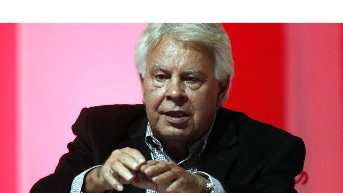 El expresidente del Gobierno Felipe González.