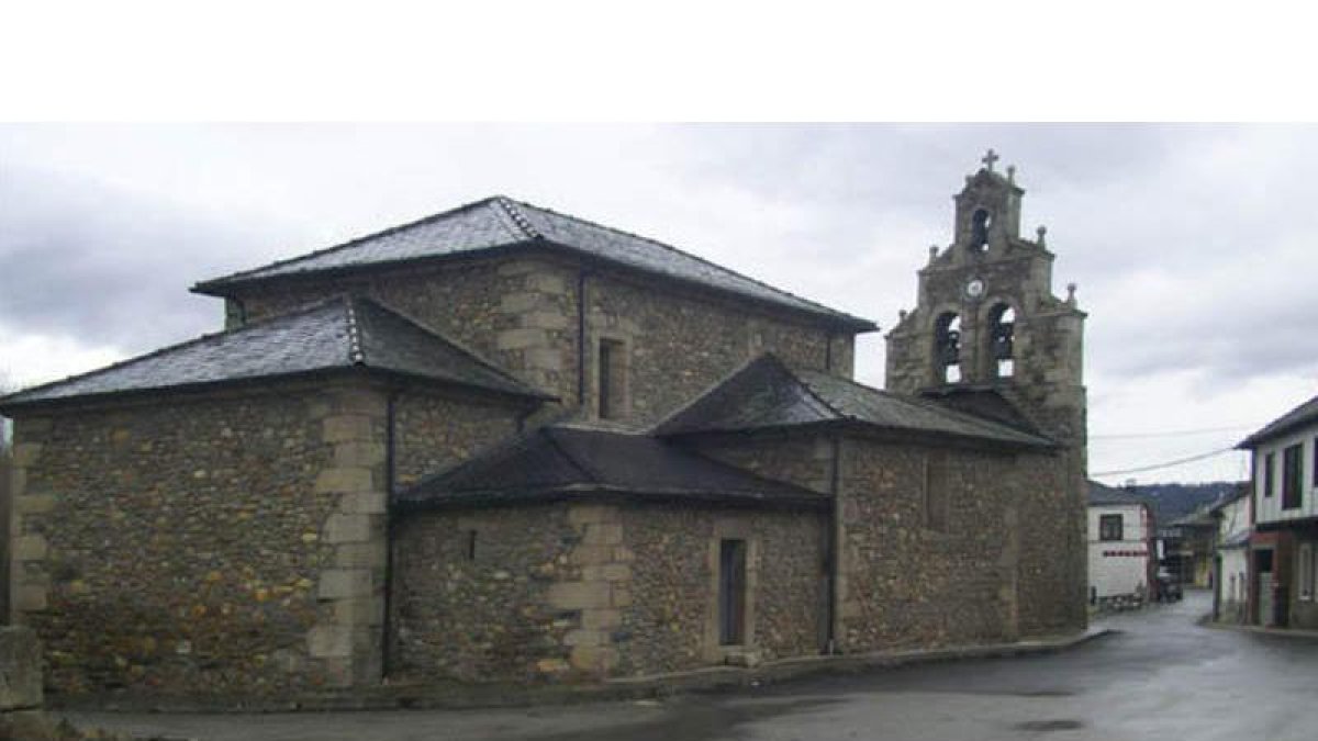 De izquierda a derecha pueden verse una imagen panorámica de Cobrana, con el Monasterio Cisterciense de San Miguel de las Dueñas (Bien de Interés Cultural) y Almázcara debajo. Al lado, el Santuario de la Virgen de la Peña de Congosto, de origen medieval,