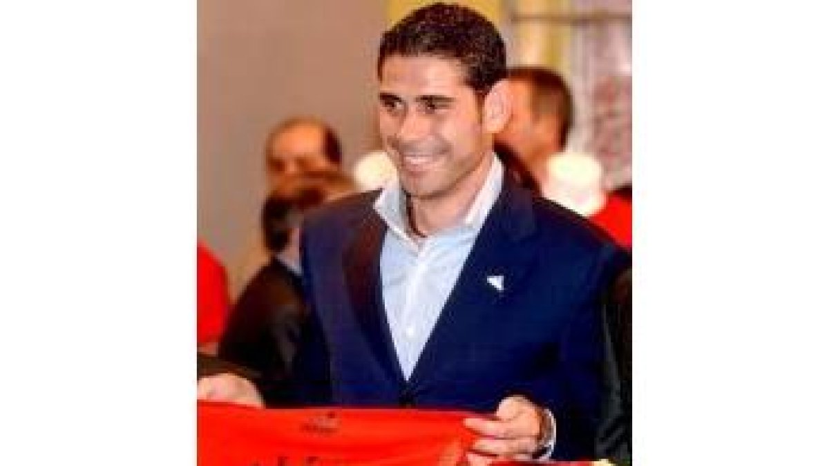 Fernando Hierro, en su reciente visita a la Feria del Fútbol de Madrid