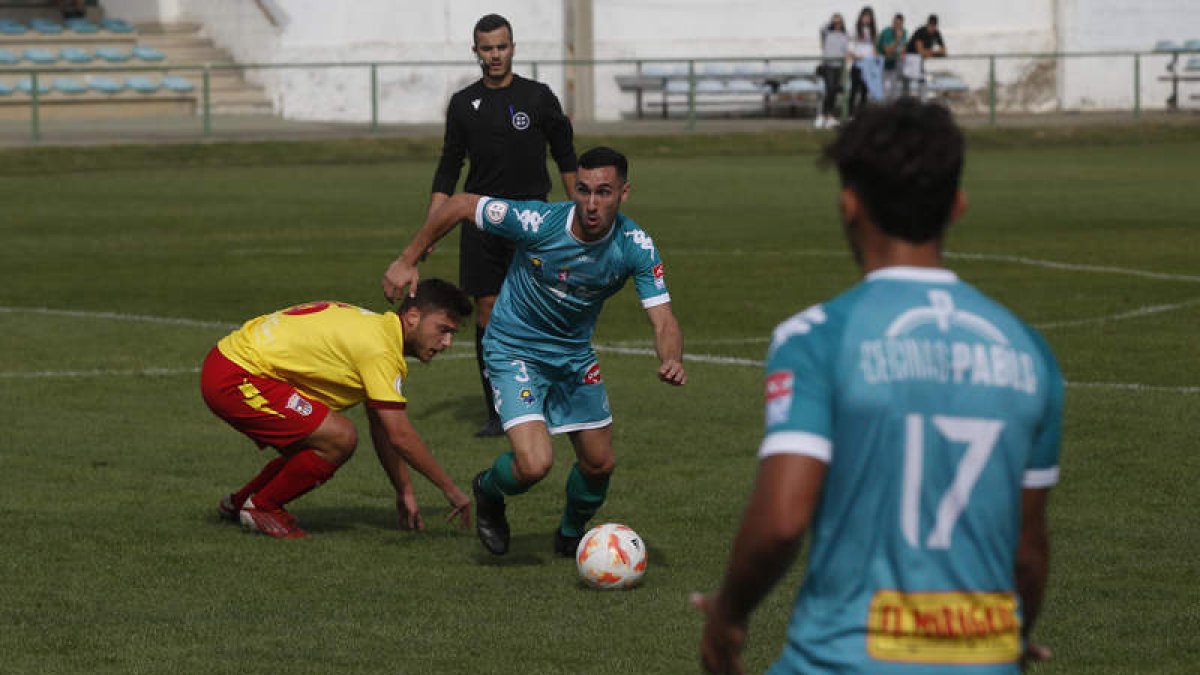 El equipo maragato logró una justa victoria. FERNANDO OTERO