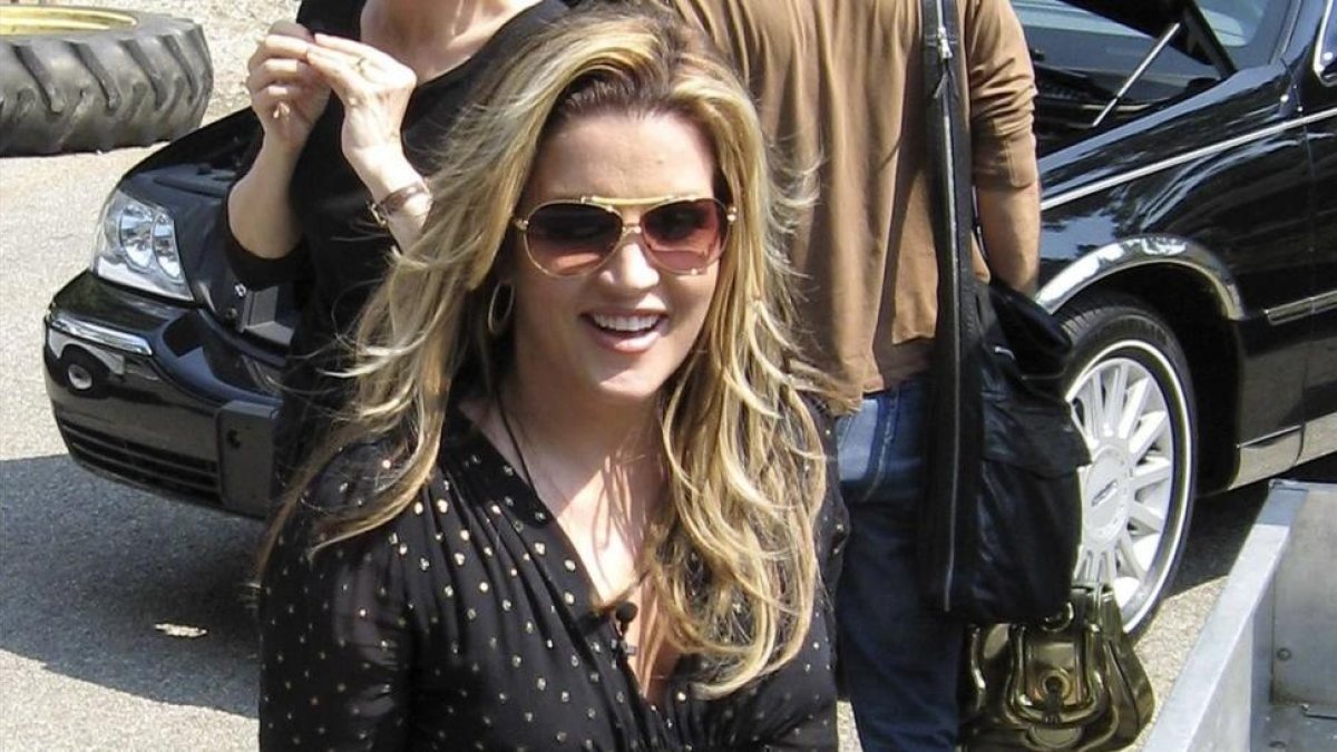 Lisa Marie Presley, el agosto pasado en Graceland.