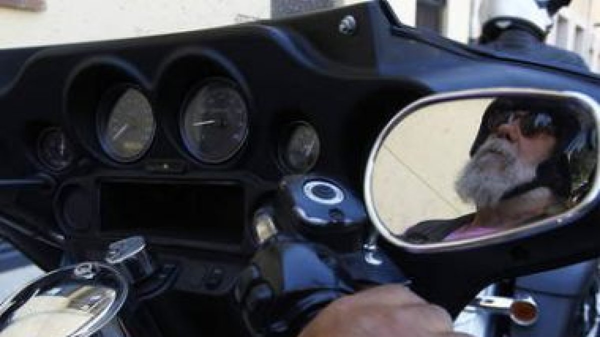 Las Harley-Davison por las calles de León.