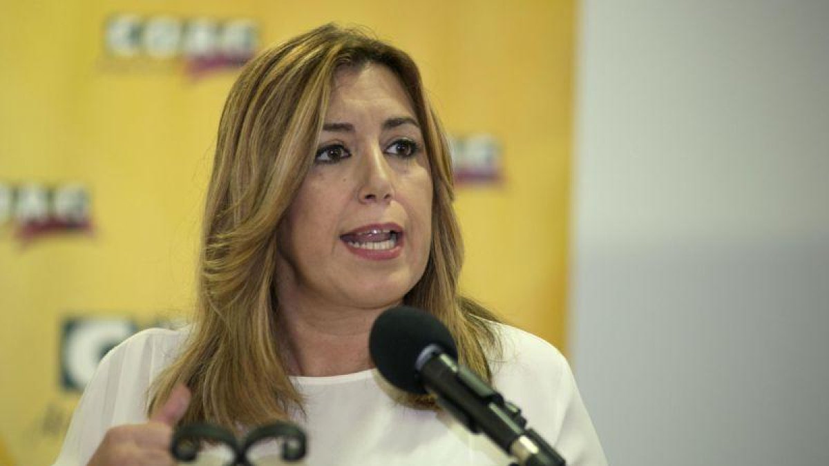 La presidenta de la Junta de Andalucía, Susana Díaz.