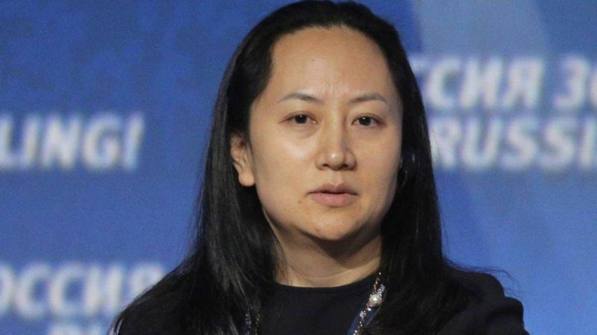 Wanzhou Meng, directora financiera de Huawei.