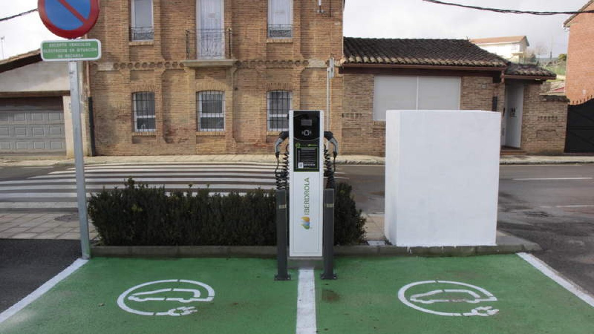 Punto de recarga de vehículos eléctricos. CAMPOS