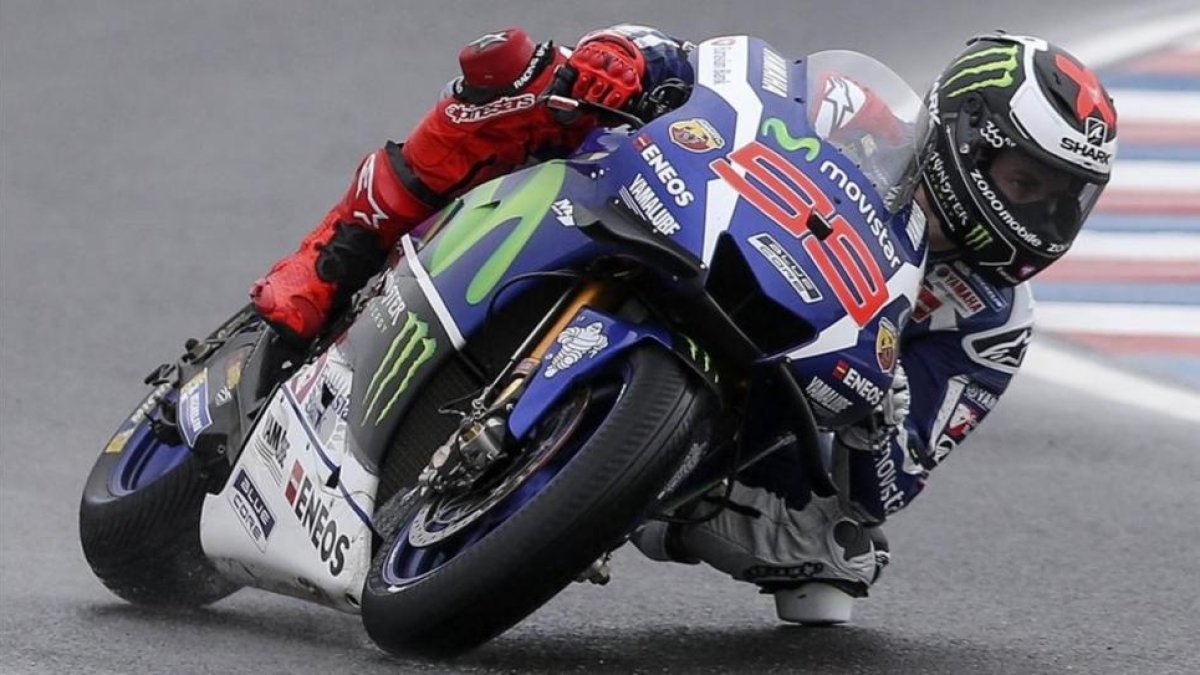 Jorge Lorenzo, en el GP de Argentina.