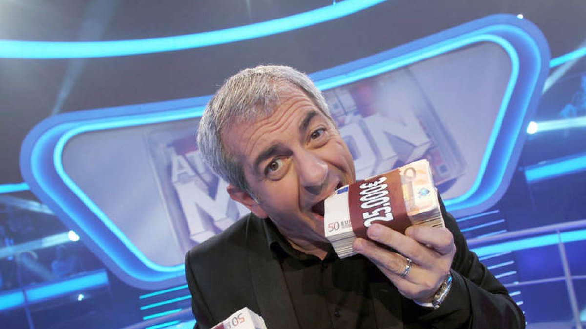 Carlos Sobera en una imagen promocional de ‘Atrapa un millón’.