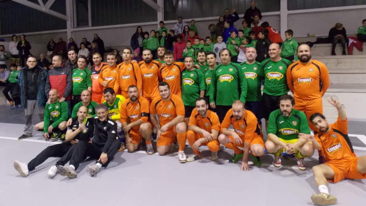 El Club de Fútbol La Robla y Rafa Guerrero fueron los promotores de una iniciativa con un único fin: el solidario.