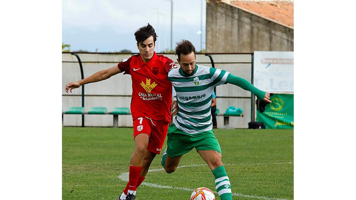 El equipo virginiano sumó un punto en Tordesillas. MARCIANO PÉREZ