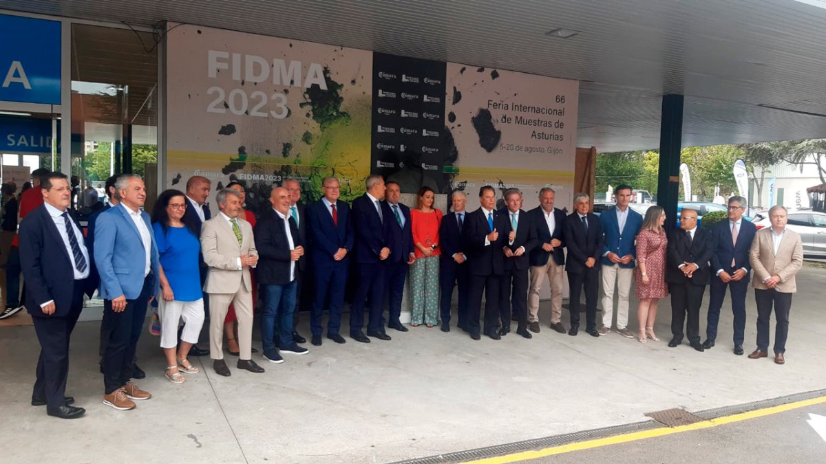La delegación leonesa en la Feria Internacional de Muestras en Asturias