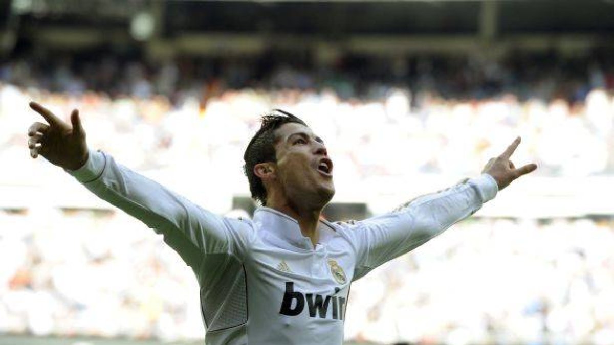 Cristiano Ronaldo, la estrella del Real Madrid.