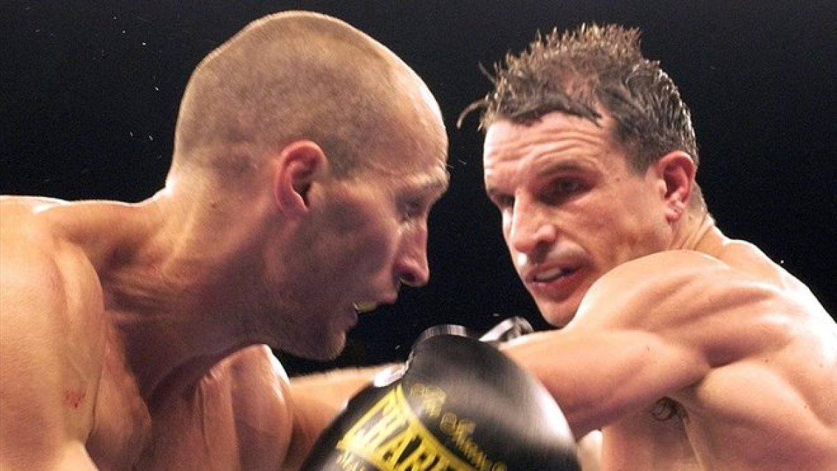 El púgil Javier Castillejo, durante la disputa con el ruso Roman Karmazin del título mundial superwelter.