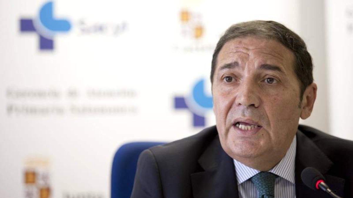 El consejero de Sanidad, Antonio María Sáez. david arranz