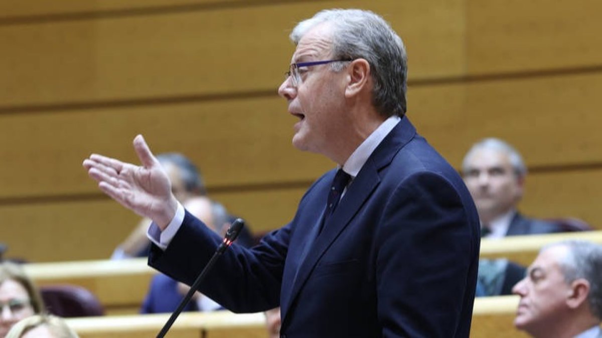 Imagen de archivo de Antonio Silván en el Senado. KIKO HUESCA