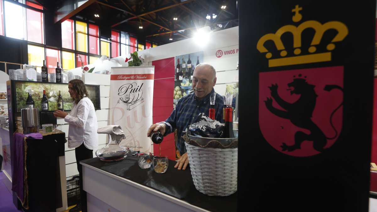 La feria de Productos de León en una edición pasada. JESÚS F. SALVADORES
