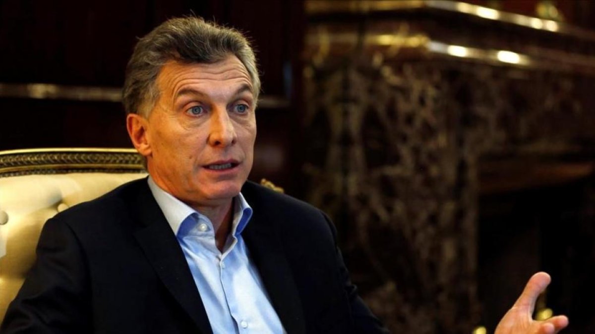 El presidente de Argentina, Mauricio Macri.