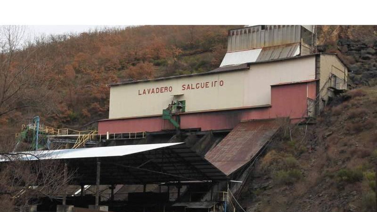 Lavadero de Antracitas de Salgueiro, en una foto reciente.