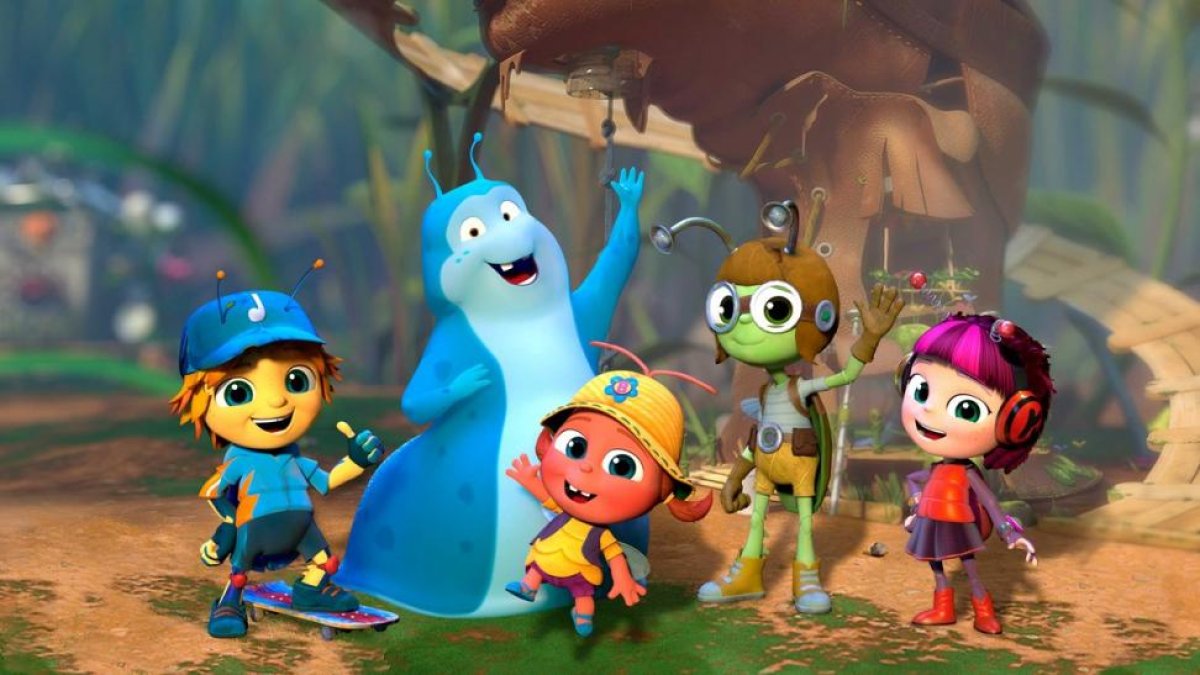 Imagen promocional de 'Beat Bugs', la nueva serie infantil de animación de la plataforma Netflix.