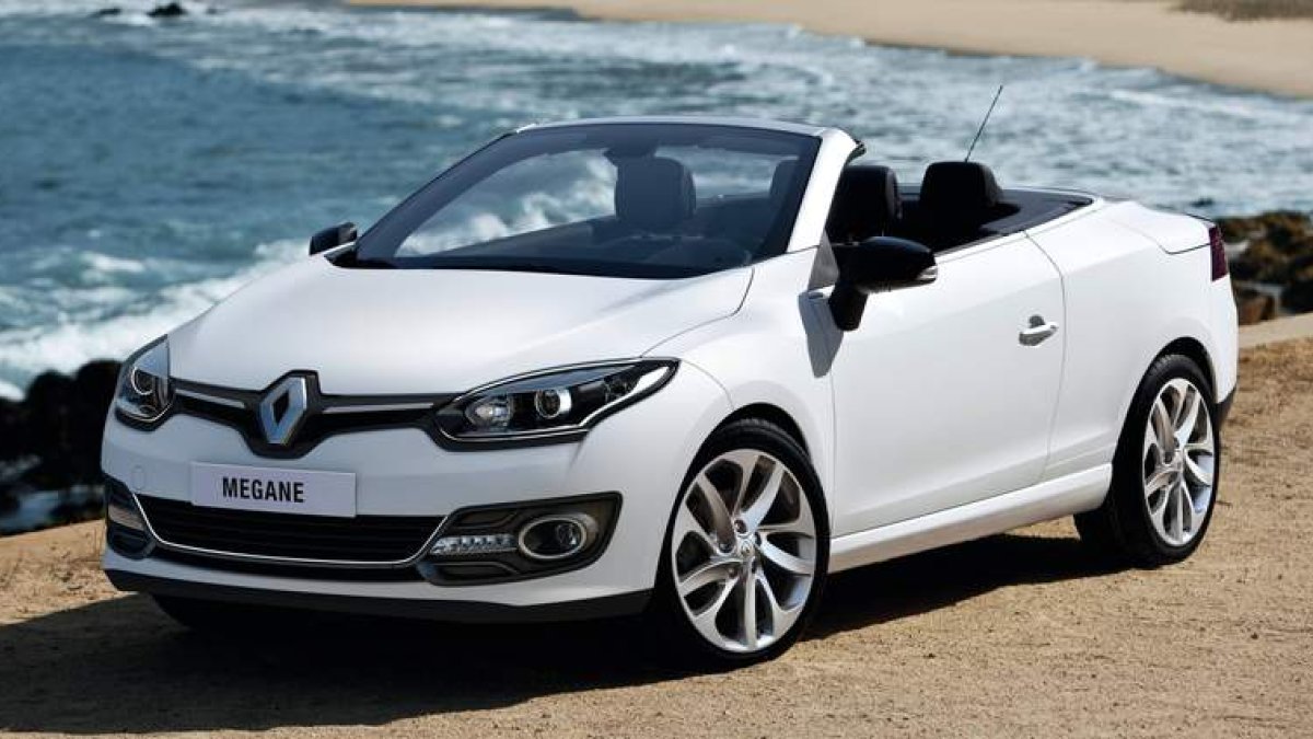 El Mégane Coupé-Cabrio adopta la nueva identidad frontal de la marca.