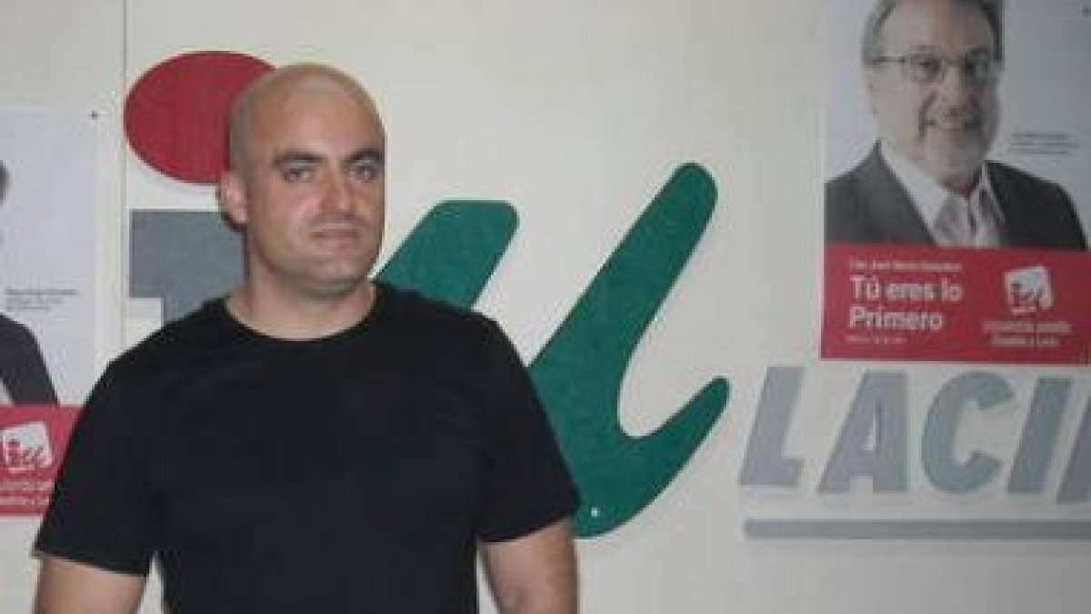 Severino Álvarez, candidato de IU en Villablino.