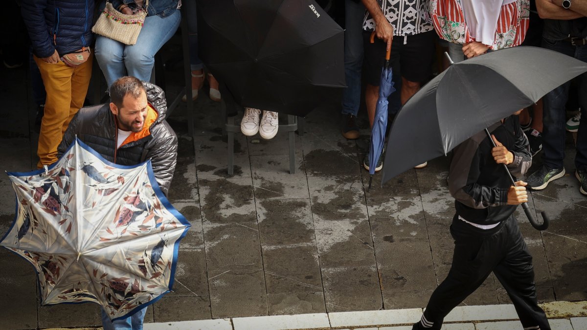 Las lluvias llegarán a León a partir del sábado. VILLAR LÓPEZ