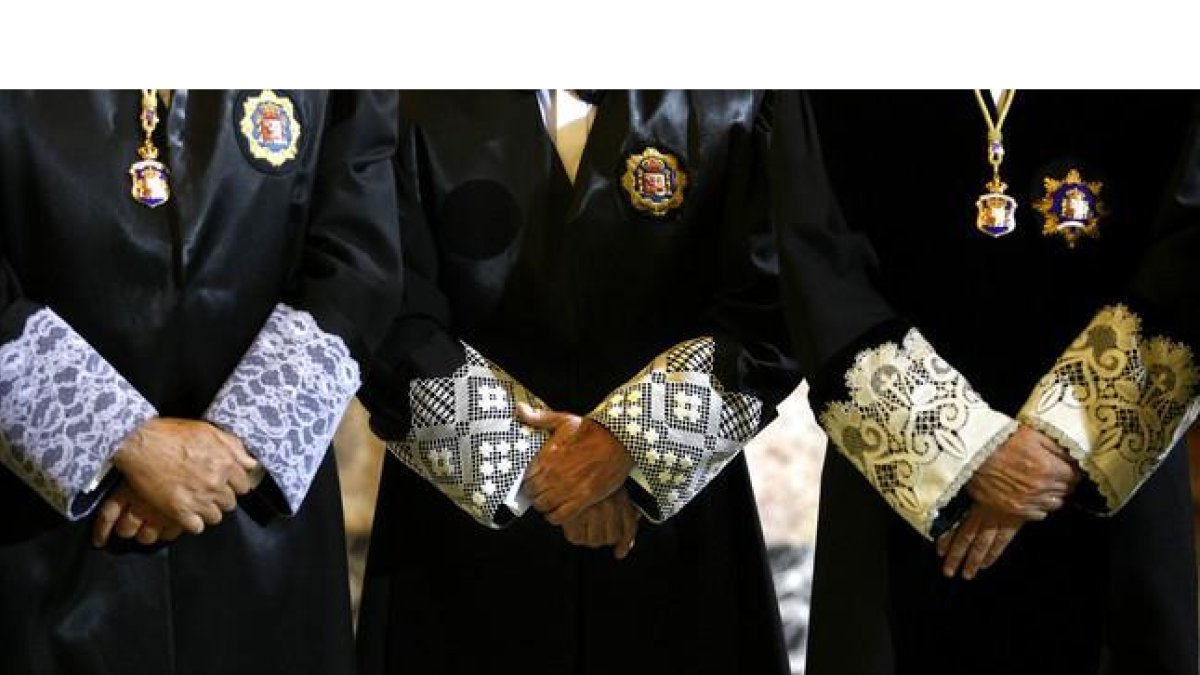 Jueces del Tribunal Supremo, en una imagen de archivo.