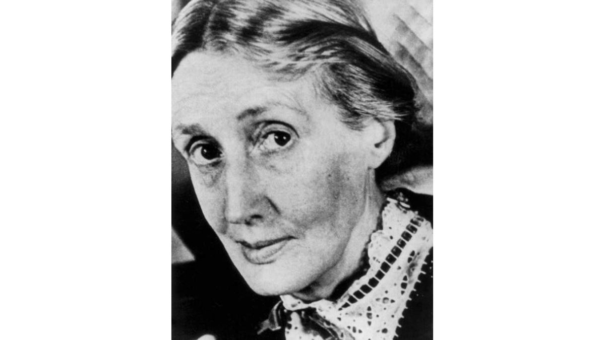 La novelista británica Virginia Woolf