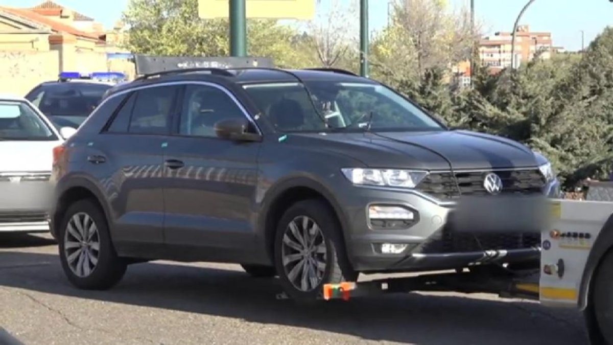 El coche de Óscar, el principal sospechoso de matar a Esther López. EFE