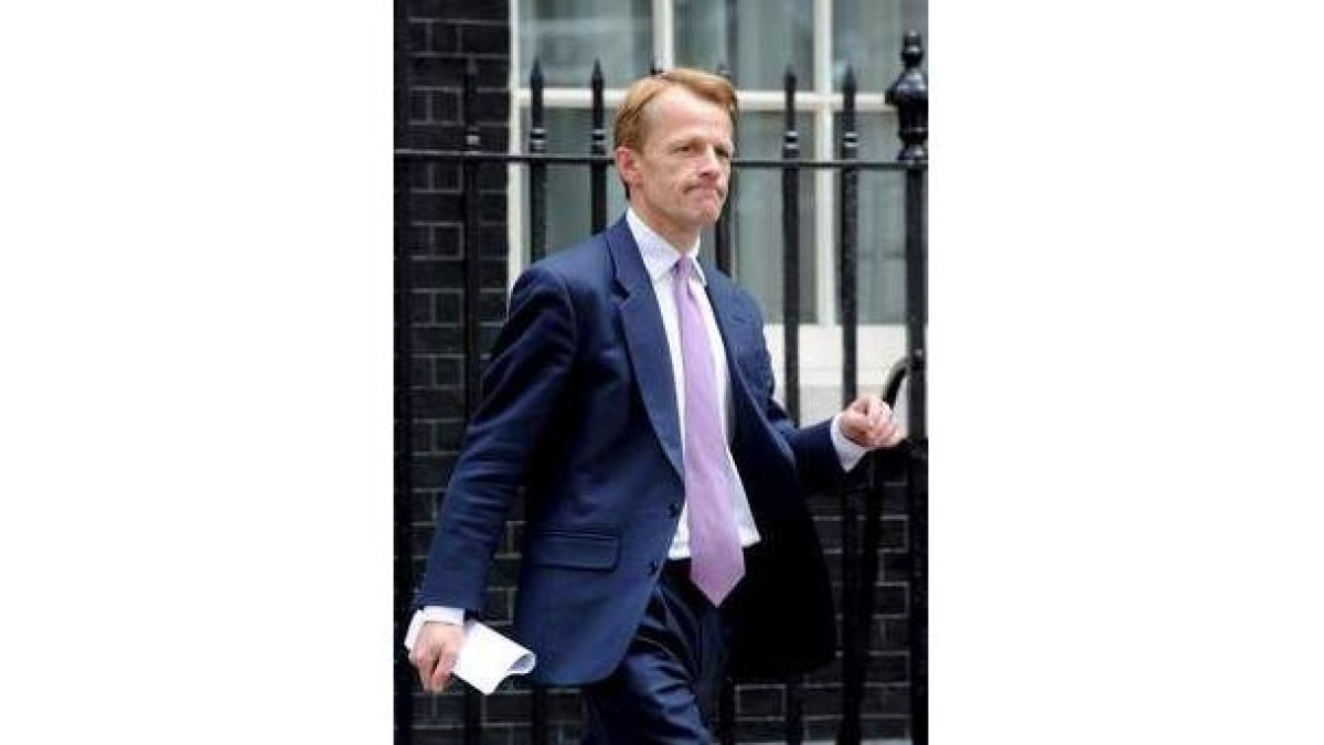 El titular del Tesoro, David Laws, en una imagen de archivo.