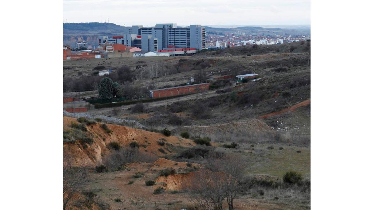 Terrenos donde se plantea instalar el proyecto. JESÚS